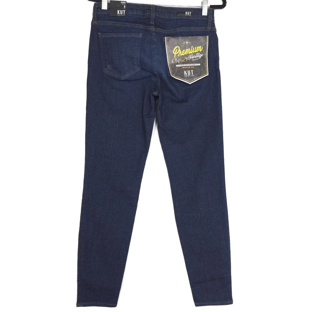 KUT FROM THE KLOTH New Women's Diana Skinny Jeans W30 USA MADE KP4880ML7 Premium